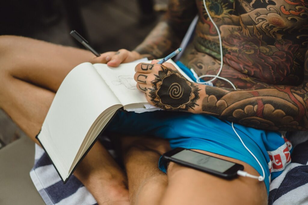 vibrant tattoo